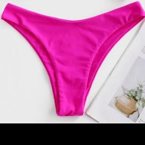 Neon pink cheeky Bottoms